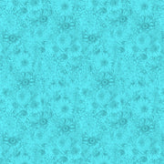 PRE-Order Anna Maria Textiles- Gentle Rendering- Bounty AMT206-62C Cerulean- Half Yard- April 2027 - Modern Fabric Shoppe