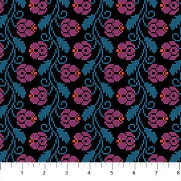 PRE - Order Anna Maria Textiles - Heiress - Curled Vine AMT1009 - 99L Mystery - Half Yard - July 2026 - Modern Fabric Shoppe