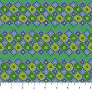 PRE - Order Anna Maria Textiles - Heiress - Interwoven AMT1011 - 62C Sea - Half Yard - July 2026 - Modern Fabric Shoppe