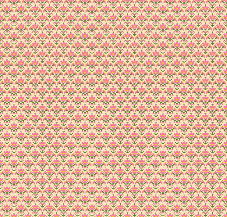 PRE - Order Anna Maria Textiles - Heiress - Posey AMT1013 - 28C Sweet - Half Yard - July 2026 - Modern Fabric Shoppe