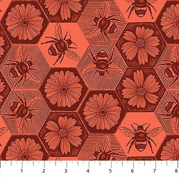 PRE - Order Anna Maria Textiles - Indelible Ink - AMT1005 - 38V Half Yard - March 2026 - Modern Fabric Shoppe