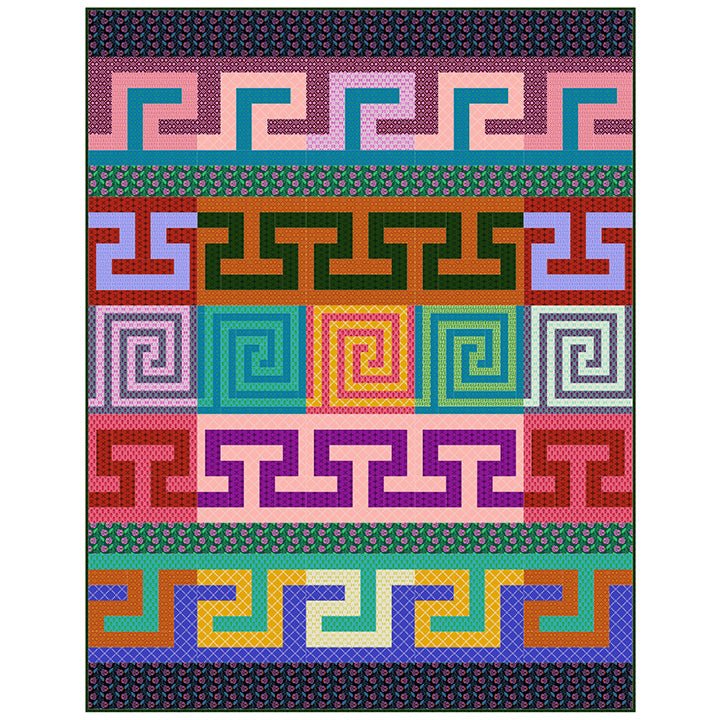 PRE - Order Anna Maria Textiles - Little Heiress Quilt Kit featuring Little Heiress - November 2026 - Modern Fabric Shoppe