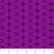 PRE - Order Anna Maria Textiles - Little Heiress - Treasure Map AMT1016 - 84C Violet - Half Yard - November 2026 - Modern Fabric Shoppe