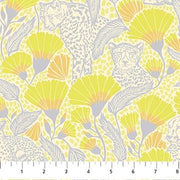 PRE - Order Anna Maria Textiles - Mosaic Menagerie - Cheetah Teeth AMT191 - 50V Meringue - Half Yard - December 2026 - Modern Fabric Shoppe