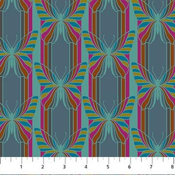 PRE - Order Anna Maria Textiles - Mosaic Menagerie - Hidden AMT189 - 68V Dusk - Half Yard - December 2026 (Copy) - Modern Fabric Shoppe