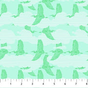 PRE - Order Anna Maria Textiles - Mosaic Menagerie - Sedge AMT188 - 67V Water - Half Yard - December 2026 - Modern Fabric Shoppe