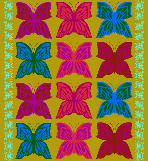 PRE - Order Anna Maria Textiles - Overdressed - 6 O'Clock AMT154 - 74L Bohemian - 24 Inch - January 2026 - Modern Fabric Shoppe