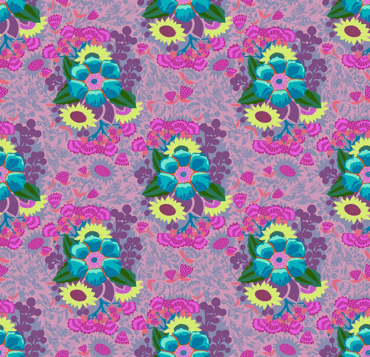 PRE - Order Anna Maria Textiles - Overdressed - Centerpiece AMT150 - 83V Grape - Half Yard - January 2026 - Modern Fabric Shoppe