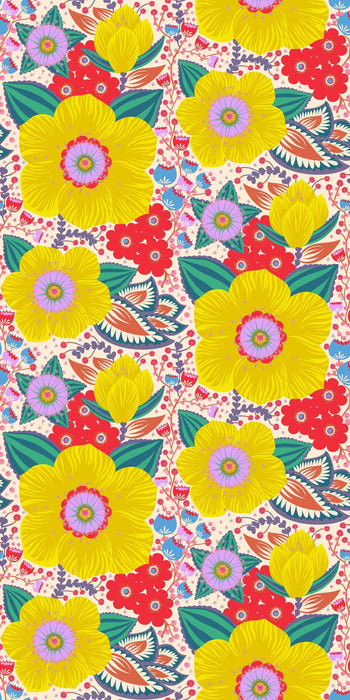 PRE - Order Anna Maria Textiles - Overdressed - Honorable Mention AMT149 - 12C Primary - Half Yard - January 2026 - Modern Fabric Shoppe