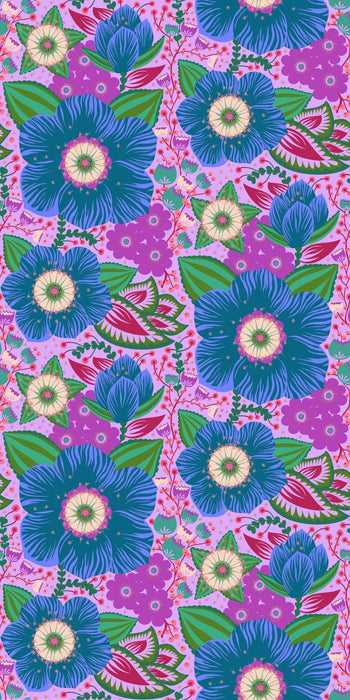PRE - Order Anna Maria Textiles - Overdressed - Honorable Mention AMT149 - 83L Cobalt - Half Yard - January 2026 - Modern Fabric Shoppe
