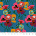 PRE - Order Anna Maria Textiles - Overdressed - Pouring Poppies AMT151 - 47L Paint - Half Yard - January 2026 - Modern Fabric Shoppe