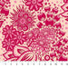 PRE - Order Anna Maria Textiles - Overdressed - Totem AMT152 - 25L Red - Half Yard - January 2026 - Modern Fabric Shoppe