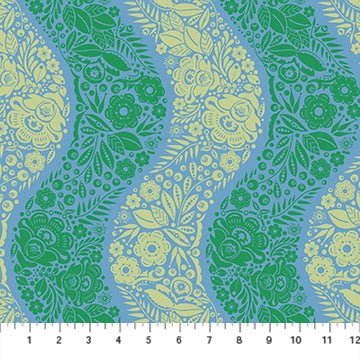 PRE - Order Anna Maria Textiles - Perennial Borders - AMT139 - 64C Half Yard - September 2025 - Modern Fabric Shoppe