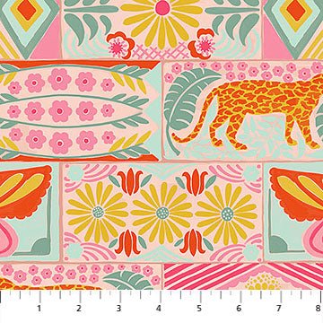 PRE - Order Anna Maria Textiles - Rhapsody - Bricklayer AMT174 - 52C Sunny - Half Yard - June 2026 - Modern Fabric Shoppe