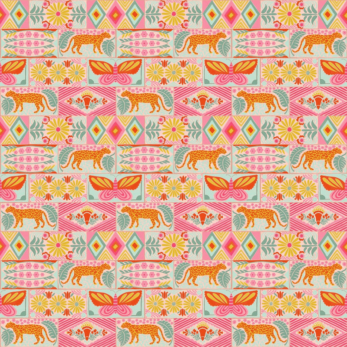 PRE - Order Anna Maria Textiles - Rhapsody - Bricklayer AMT174 - 52C Sunny - Half Yard - June 2026 - Modern Fabric Shoppe