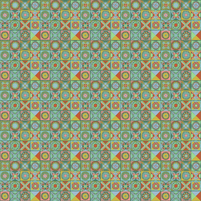 PRE - Order Anna Maria Textiles - Rhapsody - Cottage Kitchen AMT168 - 74V Jade - Half Yard - June 2026 - Modern Fabric Shoppe