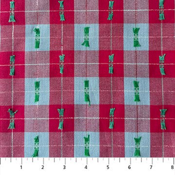 PRE - Order Anna Maria Textiles - Silver Lining - Presents WAMT113 - 28C Sugarplum - Half Yard - May 2026 - Modern Fabric Shoppe