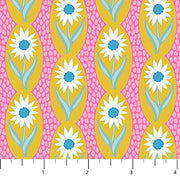 PRE-Order Anna Maria Textiles- Sugar Coated- Daisy Chain AMT201-54C Bright- Half Yard- May 2027 - Modern Fabric Shoppe