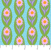 PRE-Order Anna Maria Textiles- Sugar Coated- Daisy Chain AMT201-72L Verdant- Half Yard- May 2027 - Modern Fabric Shoppe