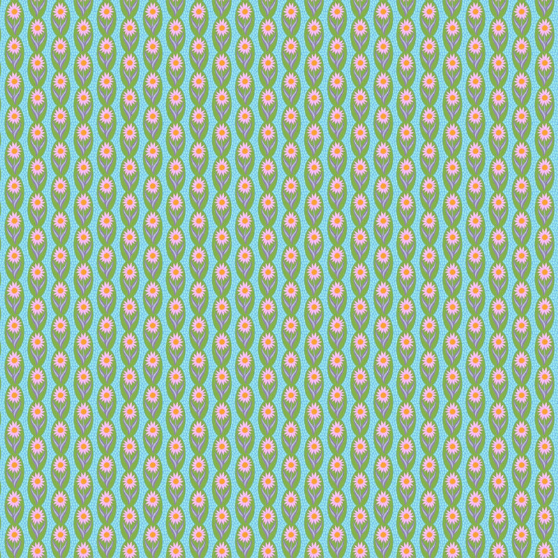 PRE-Order Anna Maria Textiles- Sugar Coated- Daisy Chain AMT201-72L Verdant- Half Yard- May 2027 - Modern Fabric Shoppe