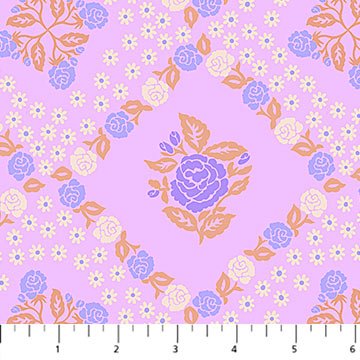 PRE-Order Anna Maria Textiles- Sugar Coated- Rose Paper AMT202-83V Perfume- Half Yard- May 2027 - Modern Fabric Shoppe