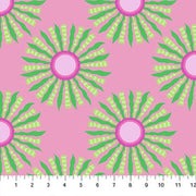 PRE - Order Anna Maria Textiles - Sunseekers - Ribbon Rays AMT196 - 20C Bubblegum - Half Yard - January 2027 - Modern Fabric Shoppe