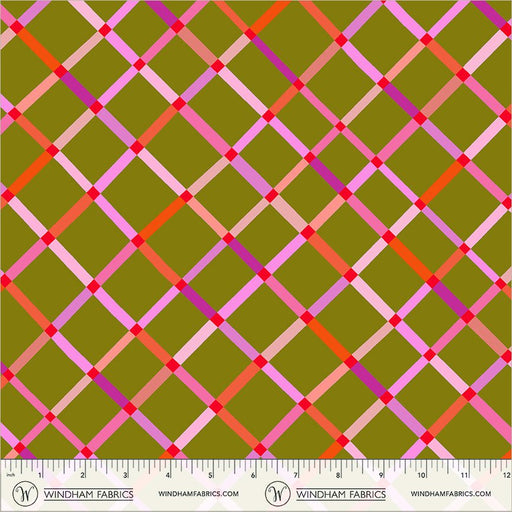 PRE - Order Annabel Wrigley - Happy Place - Crossing 55375D - 11 Martini - Half Yard - August 2026 - Modern Fabric Shoppe