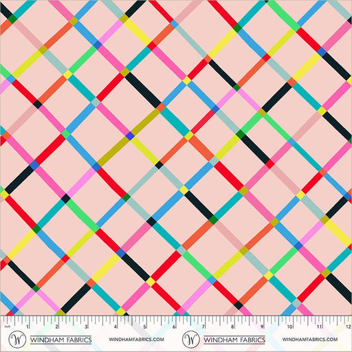 PRE - Order Annabel Wrigley - Happy Place - Crossing 55375D - 9 Blush - Half Yard - August 2026 - Modern Fabric Shoppe