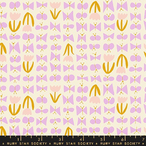 PRE - ORDER Bird is the Word by Kimberly Kight - Natural RS3081 11 - Half Yard - December 2024 - Modern Fabric Shoppe