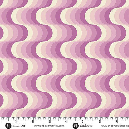 PRE-ORDER Birdie by Libs Elliott- Groove A-1136-P Bubblegum- Half Yard- June 2024 - Modern Fabric Shoppe