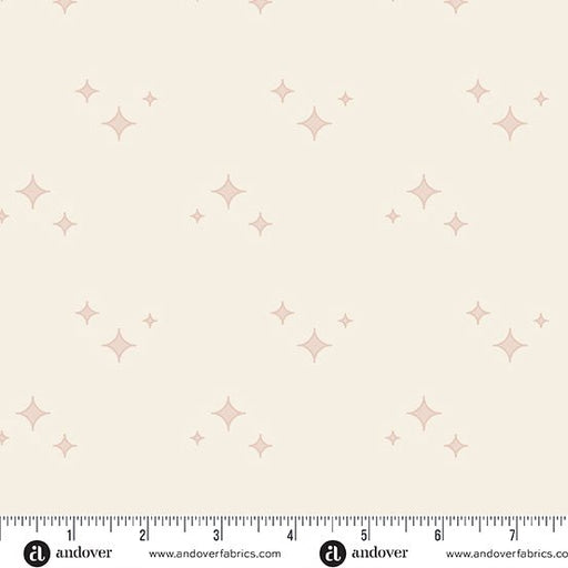 PRE-ORDER Birdie by Libs Elliott- Sparkle Shine A-1139-L Marshmellow- Half Yard- June 2024 - Modern Fabric Shoppe