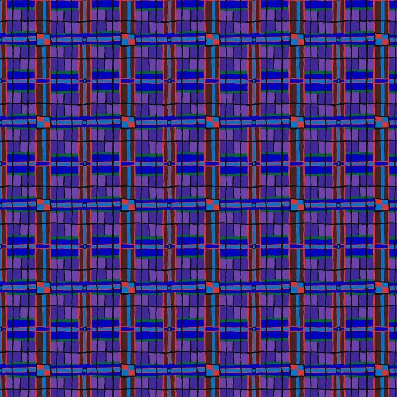 PRE - Order - Bits & Bobs by Brandon Mably - SM Checkmate PWBM118.BLUE - Half Yard - December 2026 - Modern Fabric Shoppe