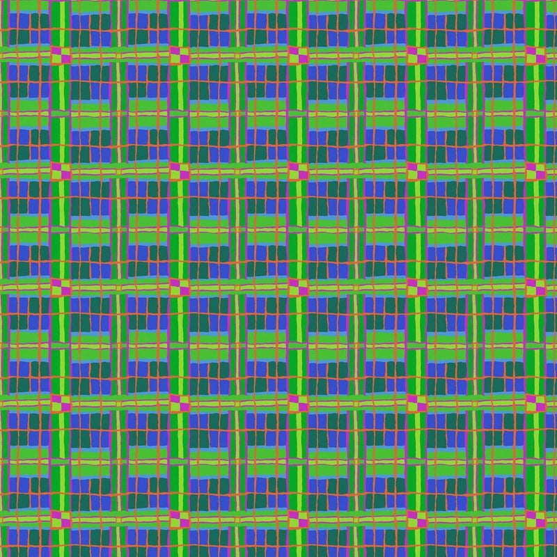 PRE - Order - Bits & Bobs by Brandon Mably - SM Checkmate PWBM118.GREEN - Half Yard - December 2026 - Modern Fabric Shoppe