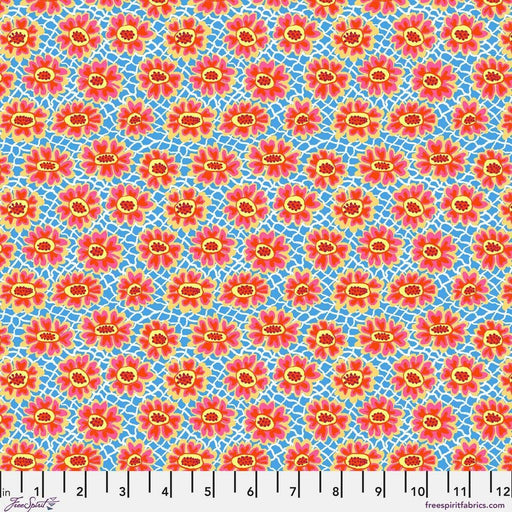 PRE - Order - Bits & Bobs by Brandon Mably - SM Flower Net PWBM116.BLUE - Half Yard - December 2026 - Modern Fabric Shoppe