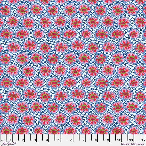 PRE - Order - Bits & Bobs by Brandon Mably - SM Flower Net PWBM116.WHITE - Half Yard - December 2026 - Modern Fabric Shoppe
