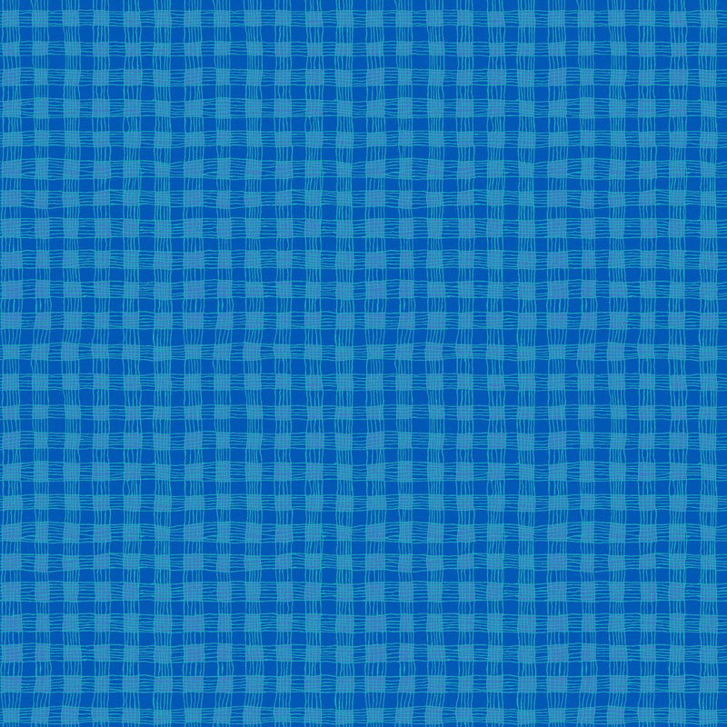 PRE - Order - Bits & Bobs by Brandon Mably - SM Gingham PWBM119.BLUE - Half Yard - December 2026 - Modern Fabric Shoppe