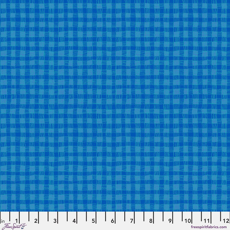 PRE - Order - Bits & Bobs by Brandon Mably - SM Gingham PWBM119.BLUE - Half Yard - December 2026 - Modern Fabric Shoppe