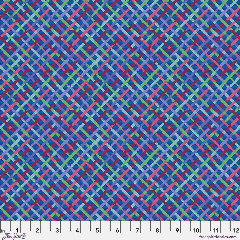 PRE - Order - Bits & Bobs by Brandon Mably - SM Mad Plaid PWBM109.COBALT - Half Yard - December 2026 - Modern Fabric Shoppe