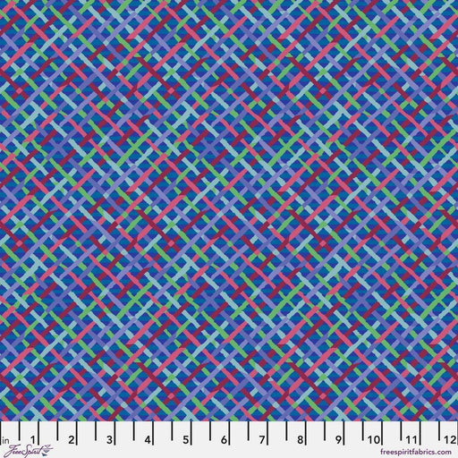 PRE - Order - Bits & Bobs by Brandon Mably - SM Mad Plaid PWBM109.COBALT - Half Yard - December 2026 - Modern Fabric Shoppe
