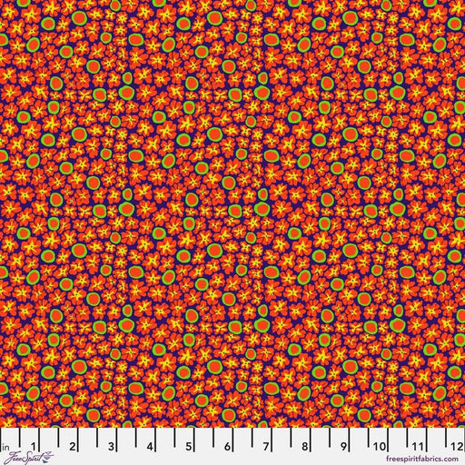 PRE - Order - Bits & Bobs by Brandon Mably - SM Primulas PWBM114.BLUE - Half Yard - December 2026 - Modern Fabric Shoppe
