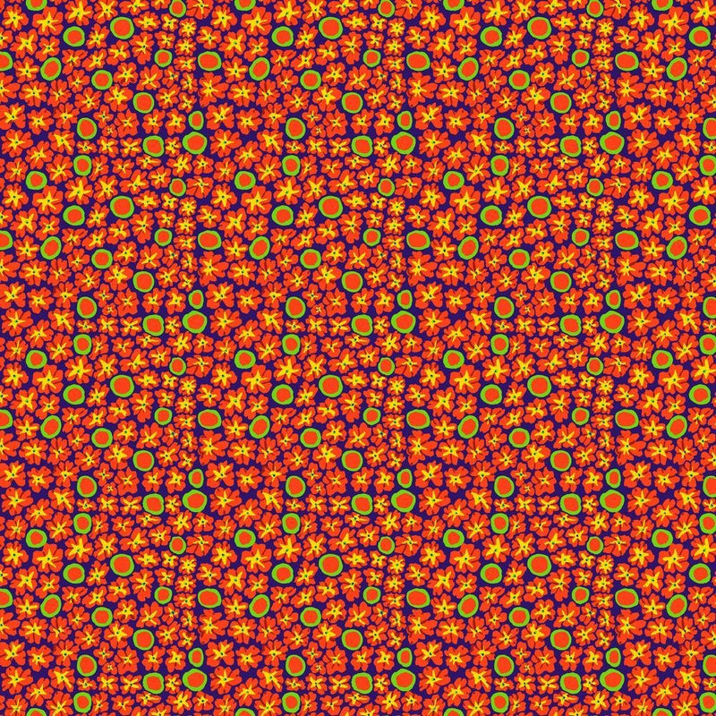PRE - Order - Bits & Bobs by Brandon Mably - SM Primulas PWBM114.BLUE - Half Yard - December 2026 - Modern Fabric Shoppe