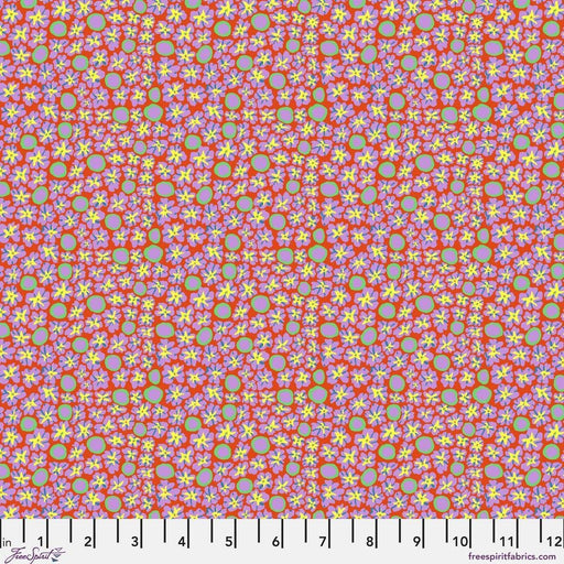 PRE - Order - Bits & Bobs by Brandon Mably - SM Primulas PWBM114.ORANGE - Half Yard - December 2026 - Modern Fabric Shoppe