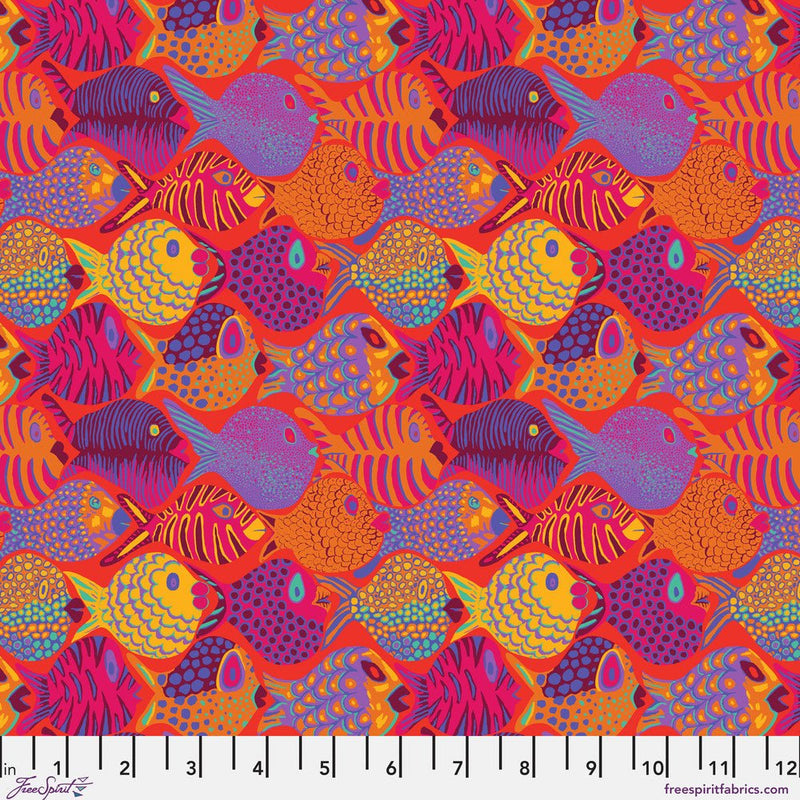 PRE - Order - Bits & Bobs by Brandon Mably - SM Shoal PWBM112.TOMATO - Half Yard - December 2026 - Modern Fabric Shoppe