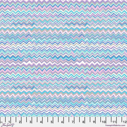 PRE - Order - Bits & Bobs by Brandon Mably - SM Zig Zag PWBM111.BLUE - Half Yard - December 2026 - Modern Fabric Shoppe