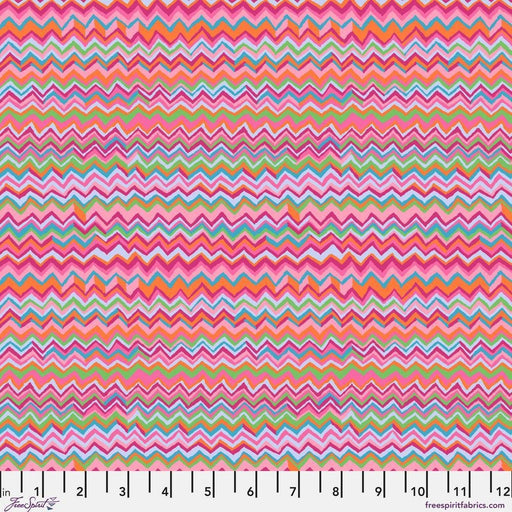 PRE - Order - Bits & Bobs by Brandon Mably - SM Zig Zag PWBM111.PINK - Half Yard - December 2026 - Modern Fabric Shoppe