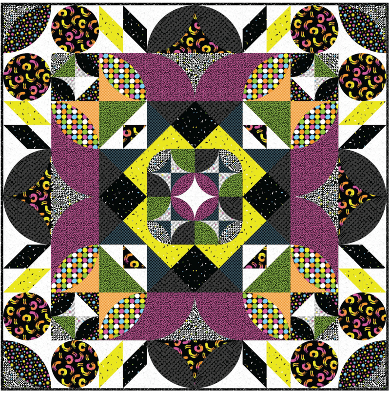 PRE - Order Bloem Quilt Kit featuring Prismatic by Libs Elliott - August 2026 - Modern Fabric Shoppe