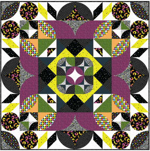 PRE - Order Bloem Quilt Kit featuring Prismatic by Libs Elliott - August 2026 - Modern Fabric Shoppe