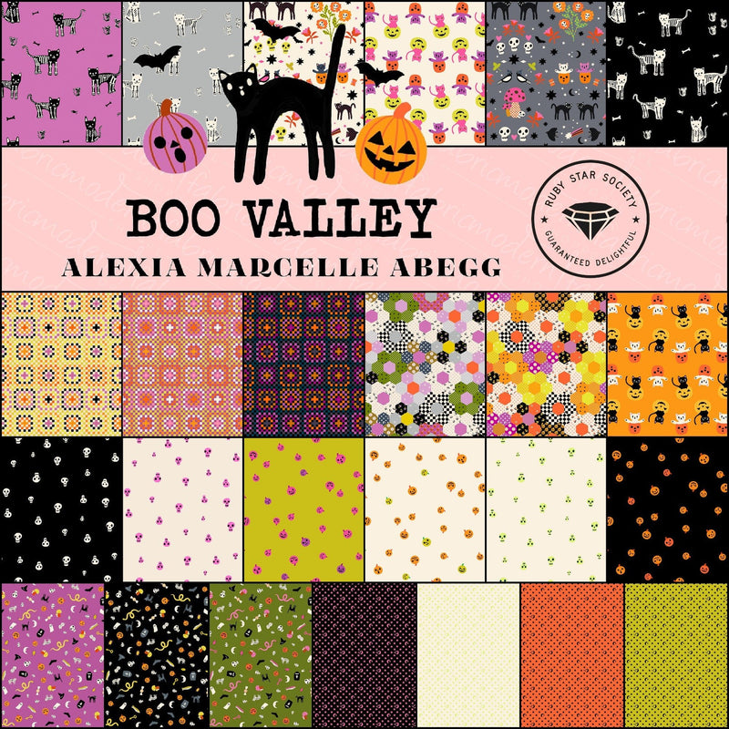 PRE-ORDER Boo Valley by Alexia Marcella Abegg- Fat Quarter Bundle- June 2027 - Modern Fabric Shoppe