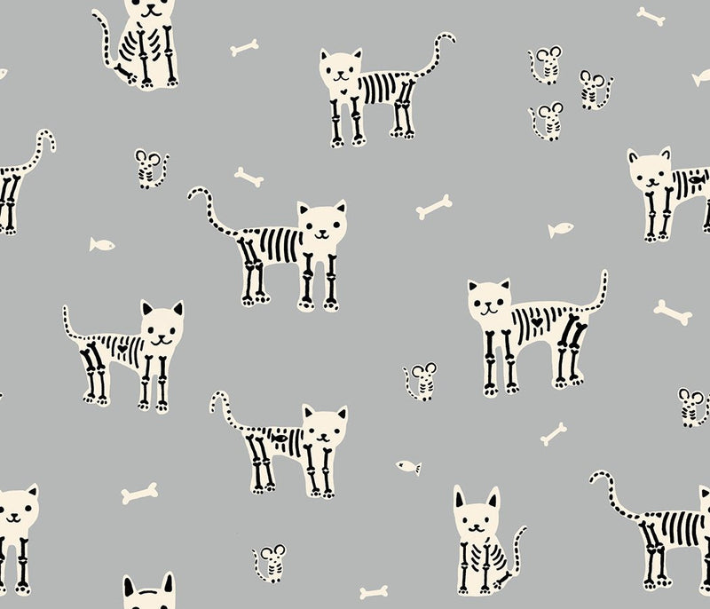 PRE-ORDER Boo Valley by Alexia Marcella Abegg- RS 4194 13 Steel - Half Yard- June 2027 - Modern Fabric Shoppe