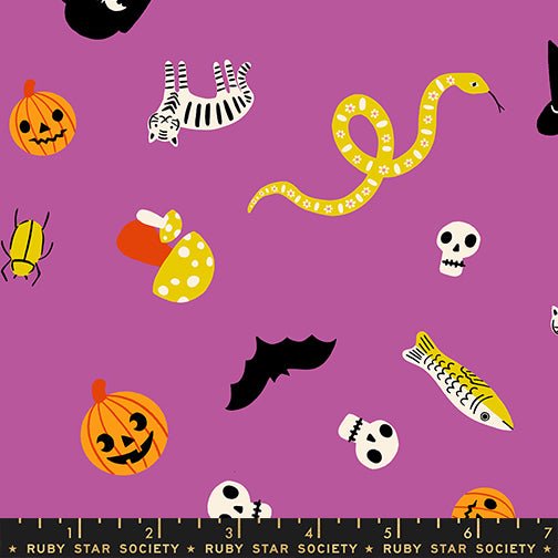 PRE-ORDER Boo Valley by Alexia Marcella Abegg- RS 4195 14 Witchy - Half Yard- June 2027 - Modern Fabric Shoppe
